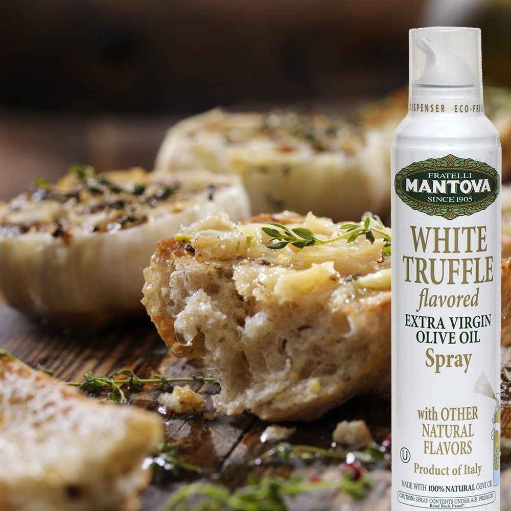 Mantova White Truffle Extra Virgin Olive Oil Spray, 6 oz.