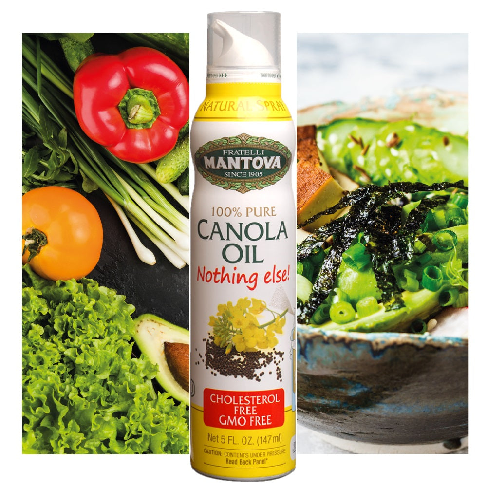 Mantova Canola Oil Spray, 5 oz.