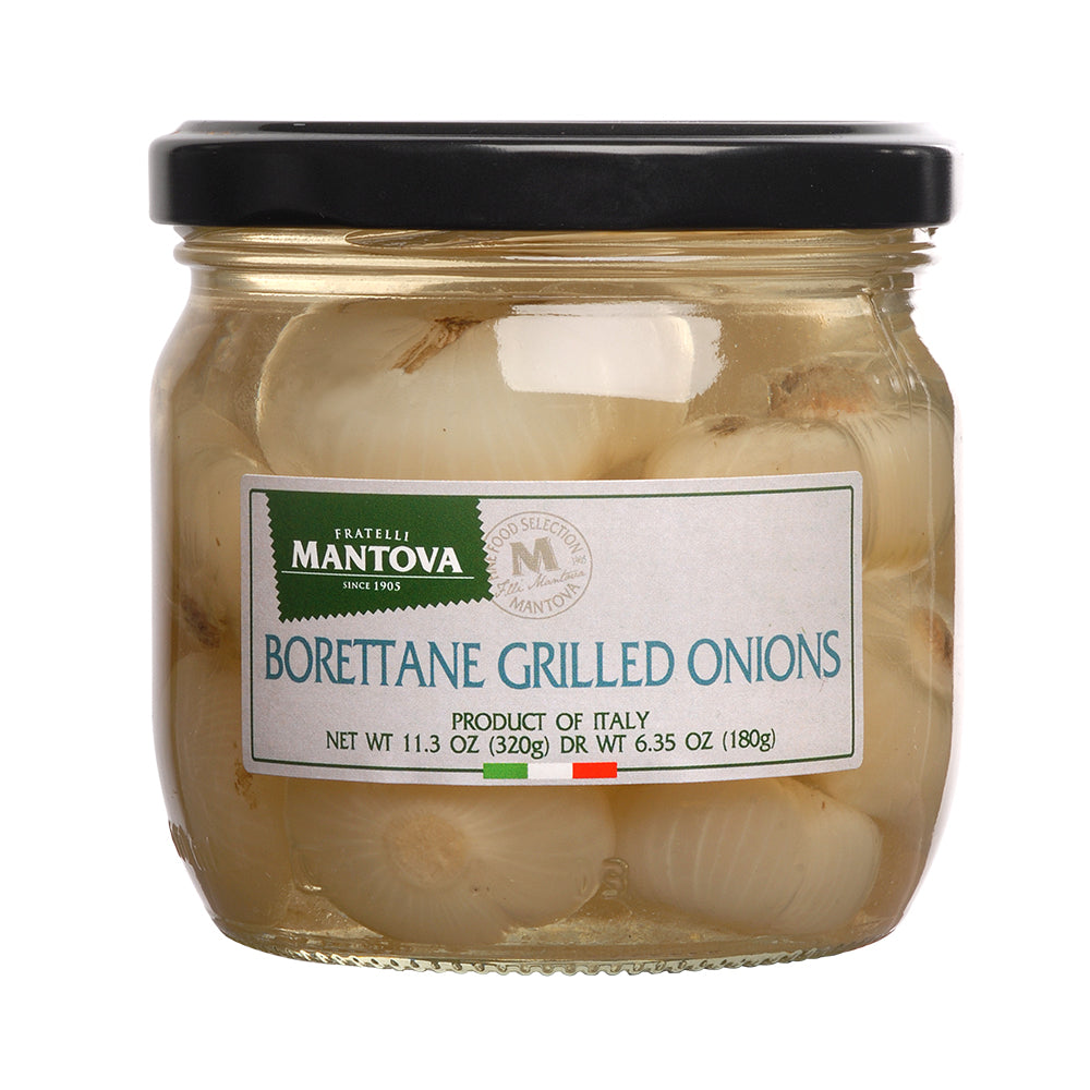 Mantova Borettane Grilled Onions, 11.3 oz