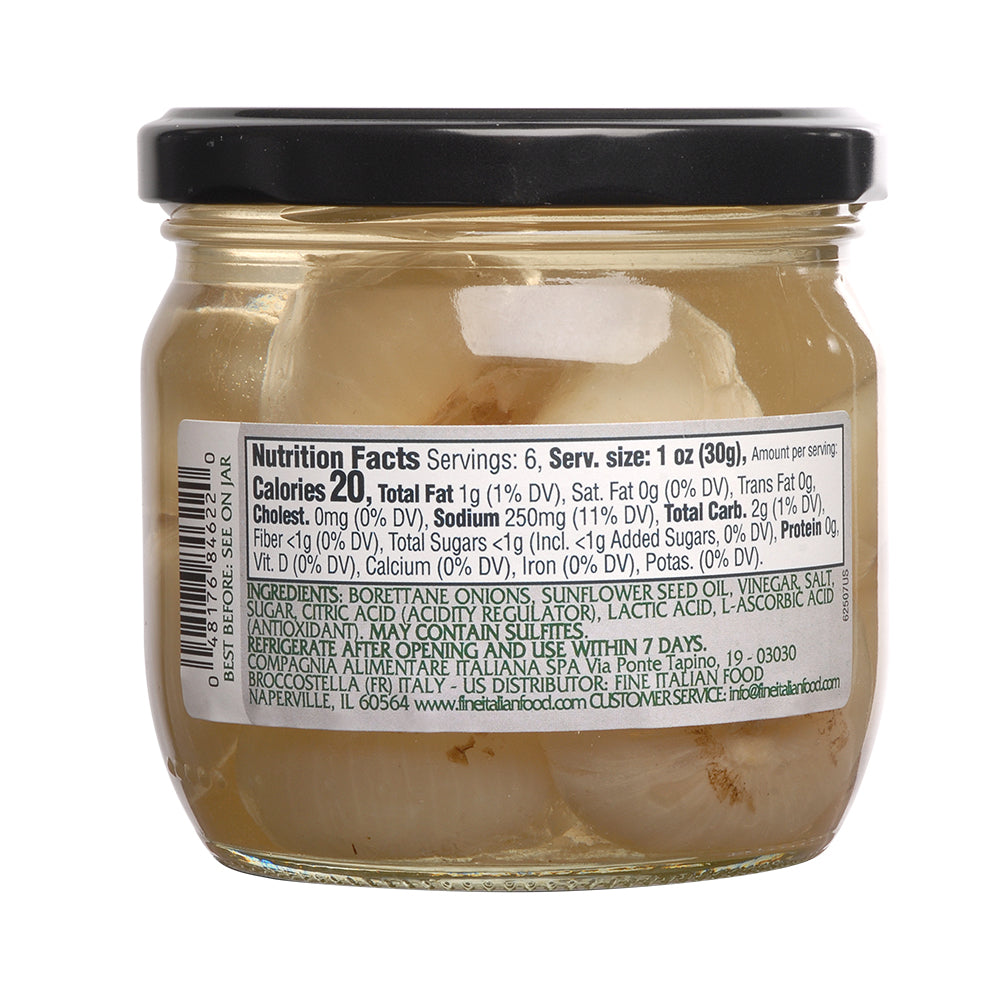 Mantova Borettane Grilled Onions, 11.3 oz