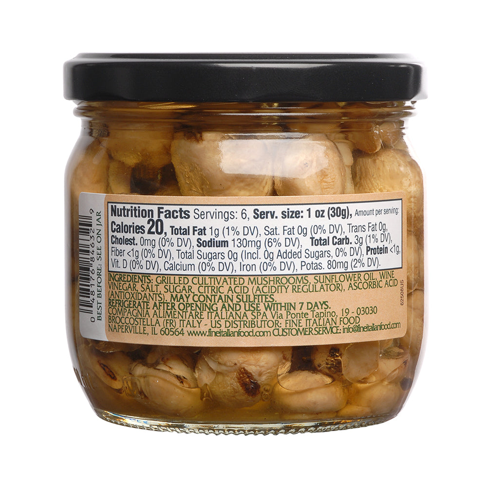 Mantova Grilled Mushrooms, 11.3 oz.