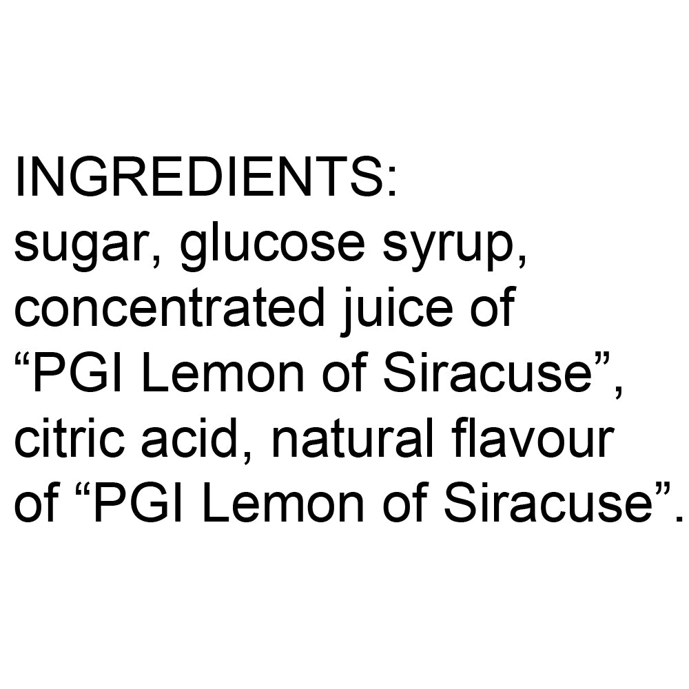 
                  
                    Le Specialità Italiane Hard Candy with Lemon of Syracuse PGI, 3.52 oz.
                  
                