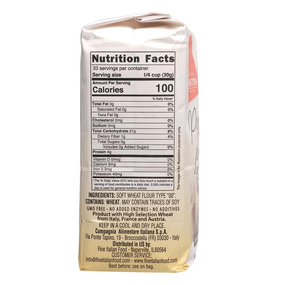 Mantova Pizza Flour "00", 2.2 lb