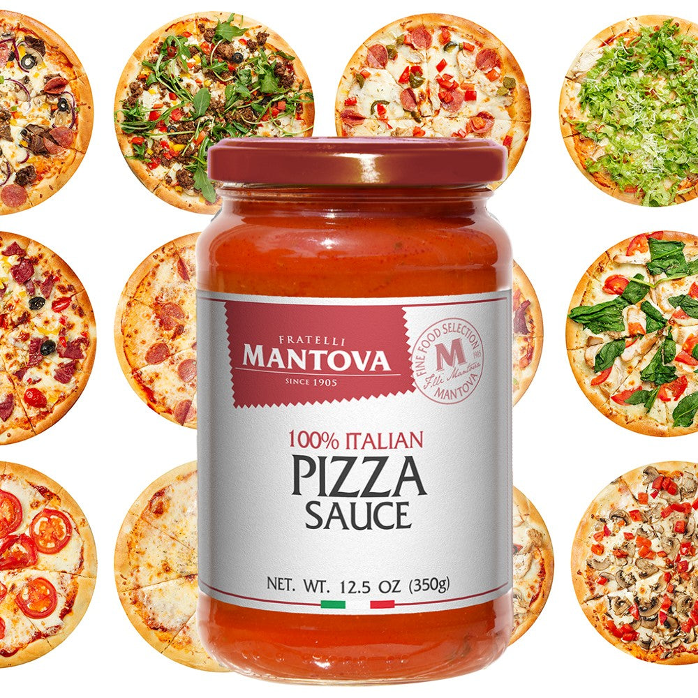 Mantova Italian Pizza Sauce, 12.5 oz