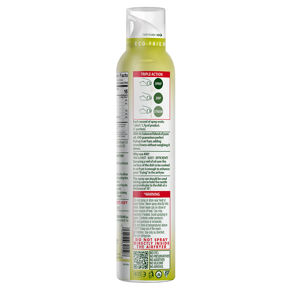 Mantova Air fryer Oil Spray, 8 fl. oz.