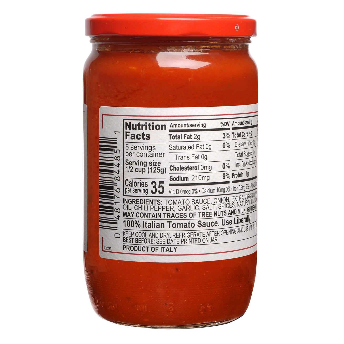 Mantova Arrabbiata Hot & Spicy Sauce, 24 oz.
