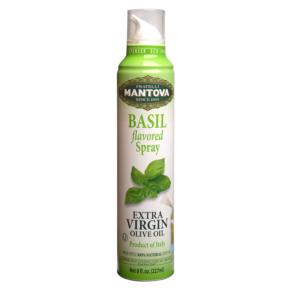 
                  
                    Mantova Basil Extra Virgin Olive Oil Spray, 8 oz.
                  
                