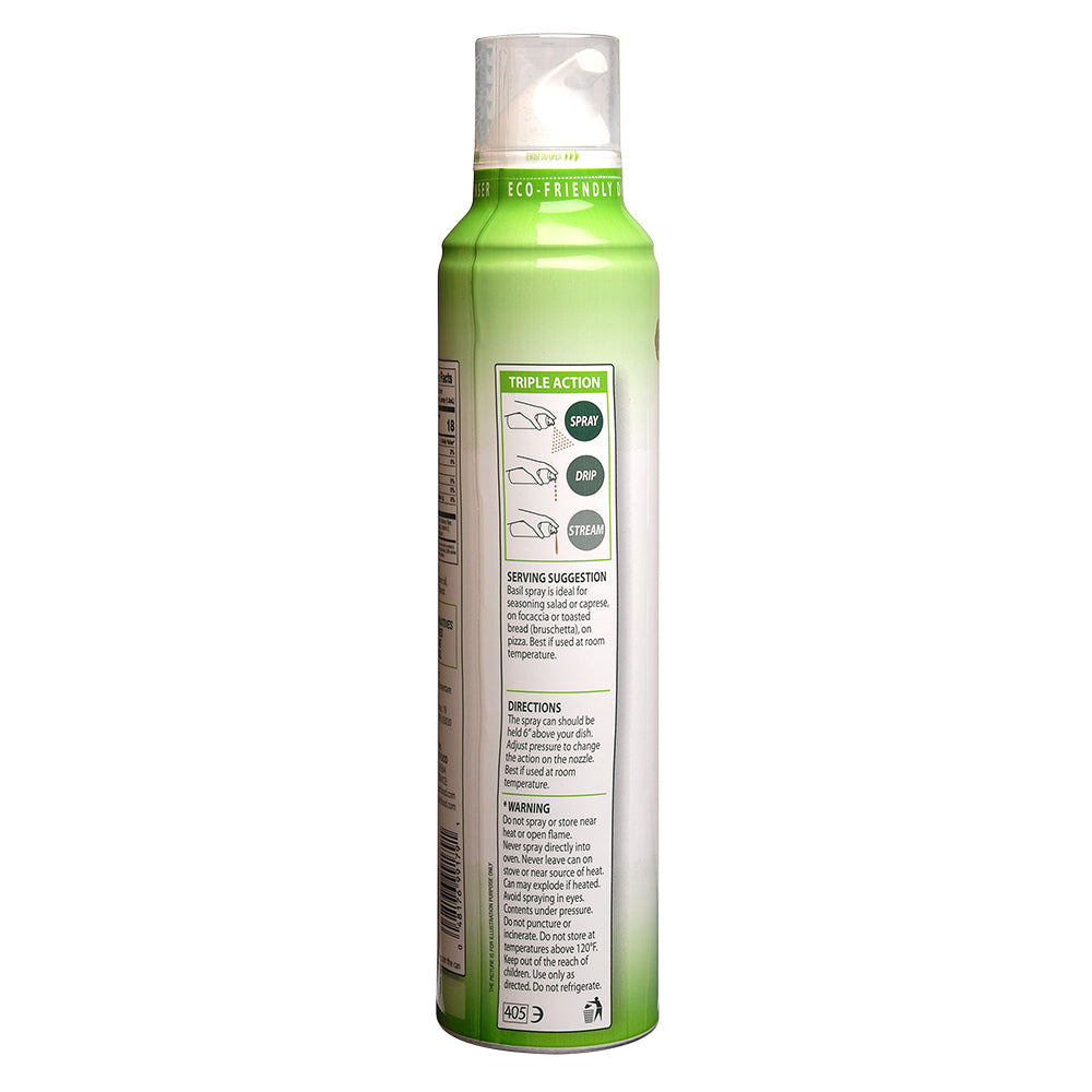 Mantova Basil Extra Virgin Olive Oil Spray, 8 oz.