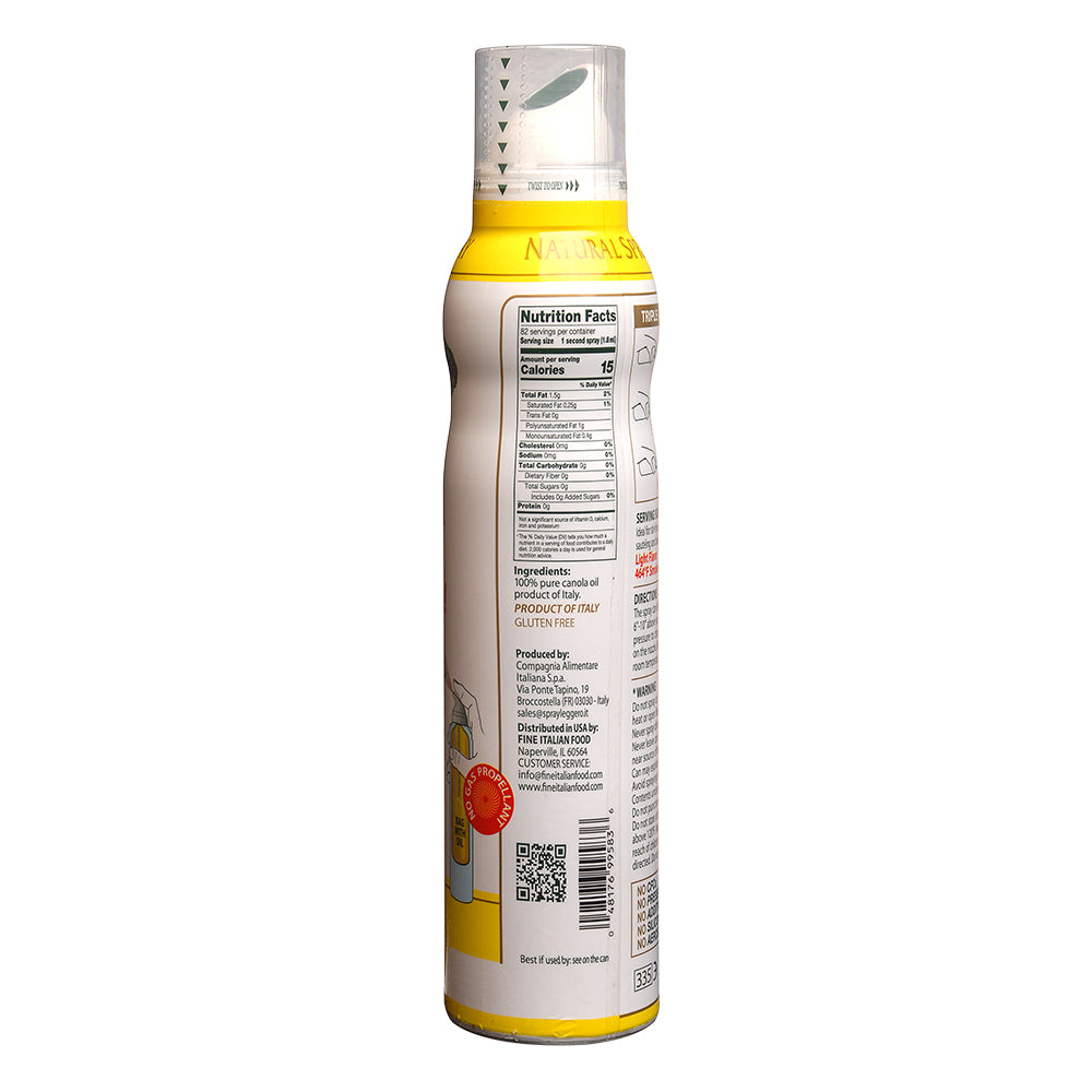 Mantova Canola Oil Spray, 5 oz.