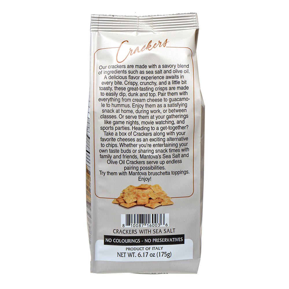 
                  
                    Mantova Crackers with Sea Salt, 6.17 oz.
                  
                