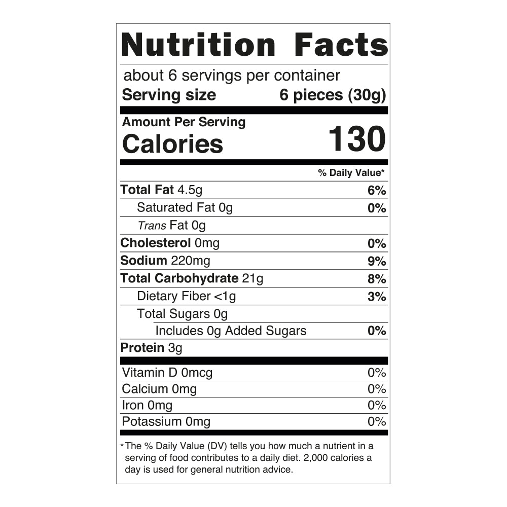 Mantova Crackers with Sea Salt, 6.17 oz.