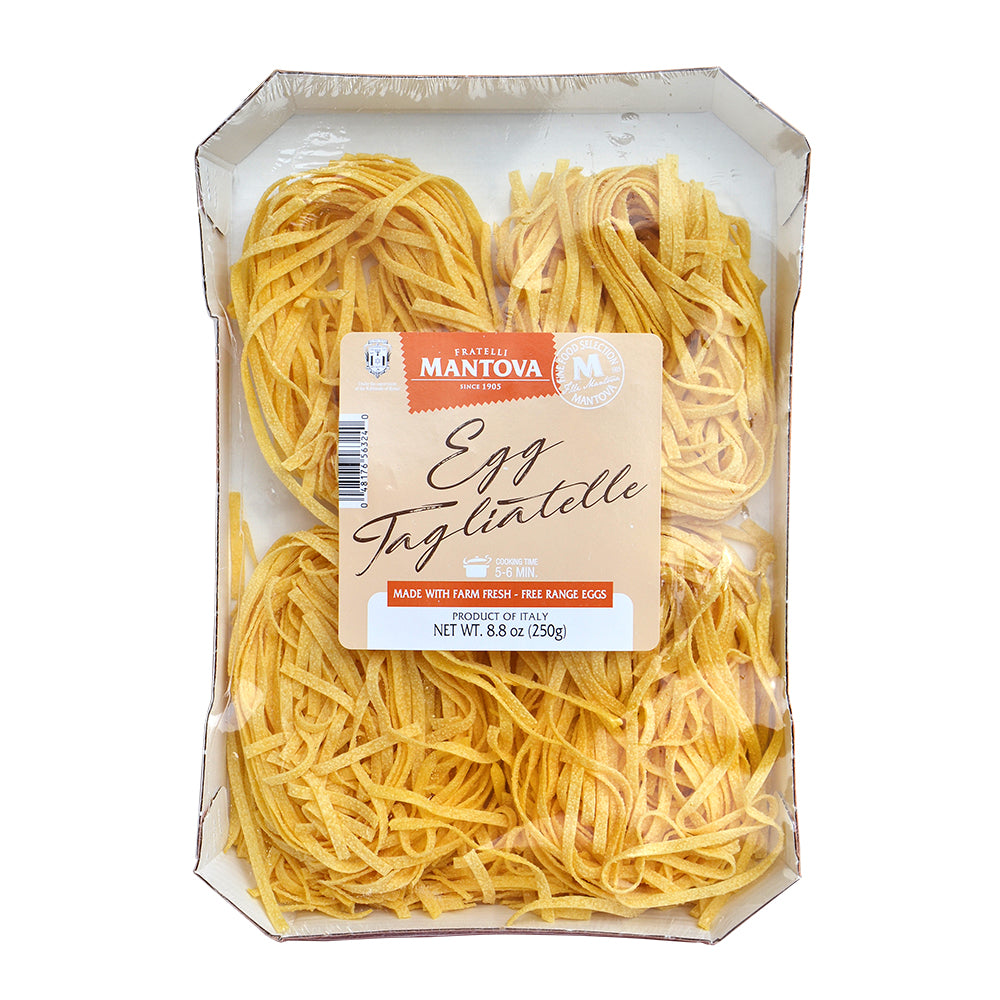 Mantova Egg Tagliatelle Pasta Nests, 8.8 oz