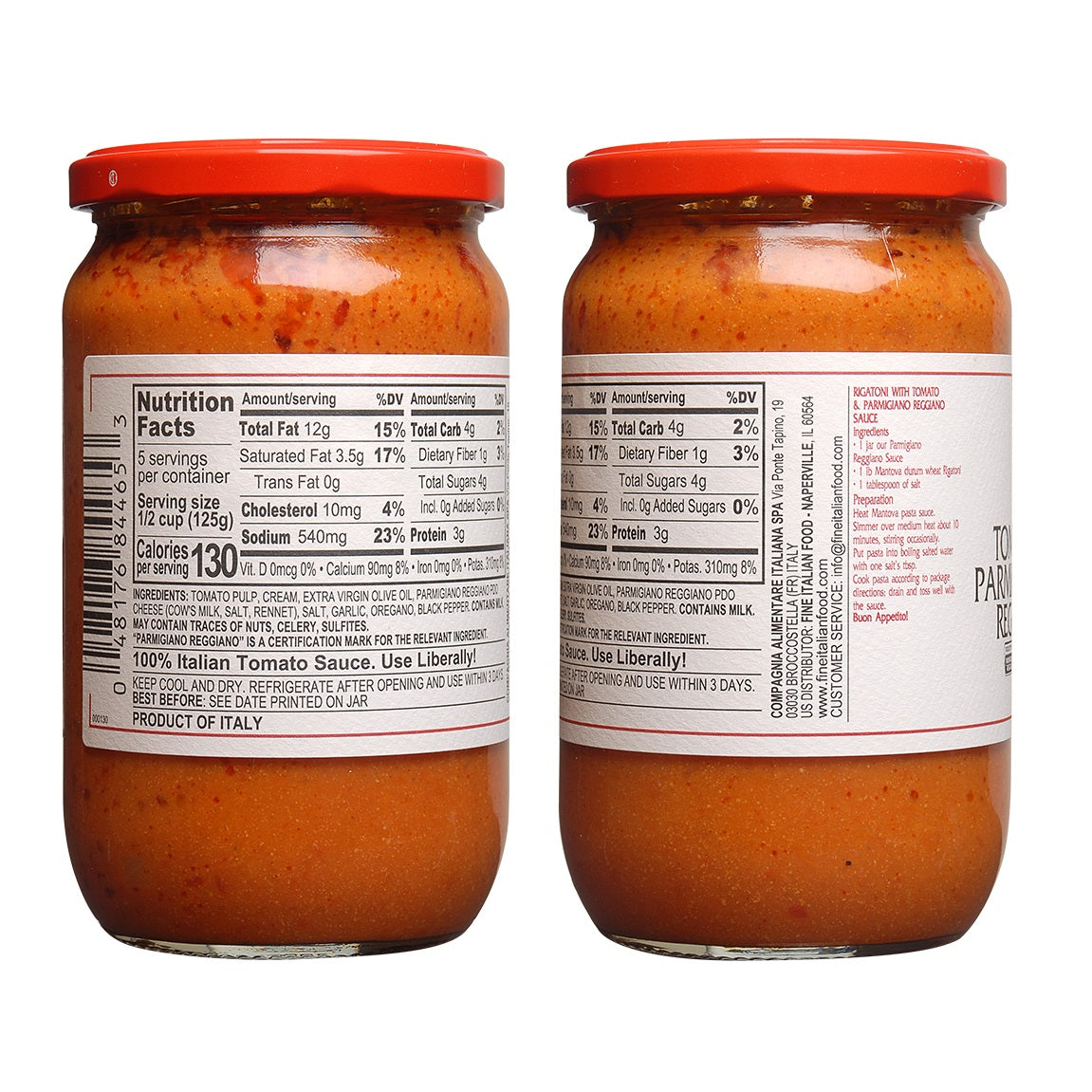Mantova Parmigiano Reggiano Sauce, 24 oz.