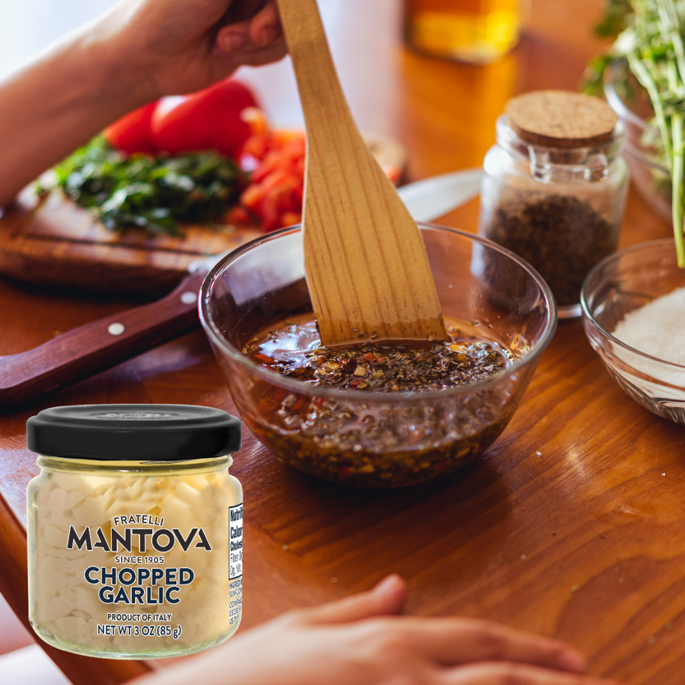 
                  
                    Mantova Chopped Garlic, 3 oz
                  
                