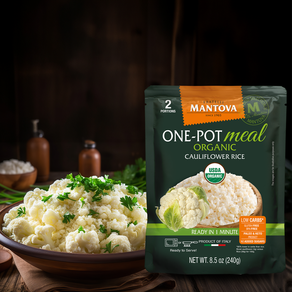 
                  
                    Mantova Organic Cauliflower Rice, 8.5 oz.
                  
                