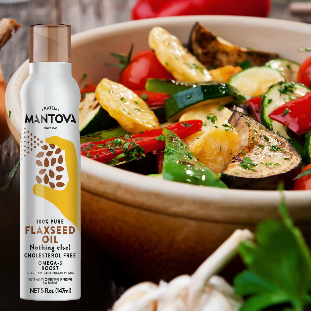 
                  
                    Mantova Flaxseed Oil Spray, 5 oz.
                  
                
