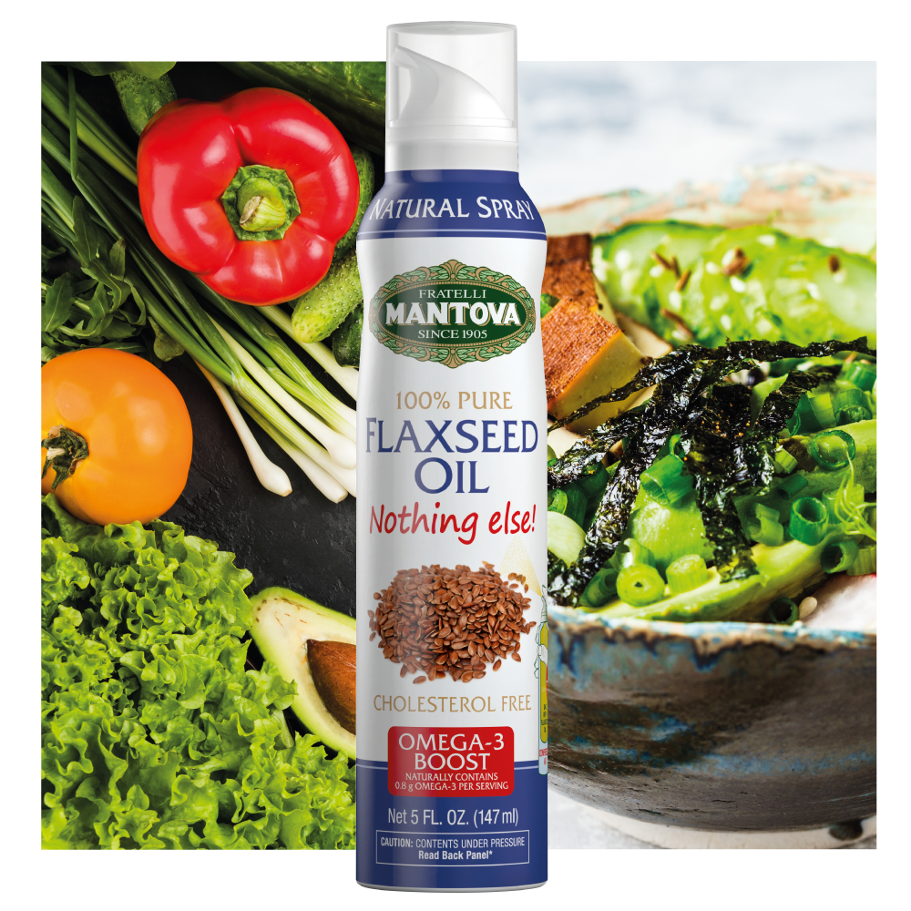 
                  
                    Mantova Flaxseed Oil Spray, 5 oz.
                  
                
