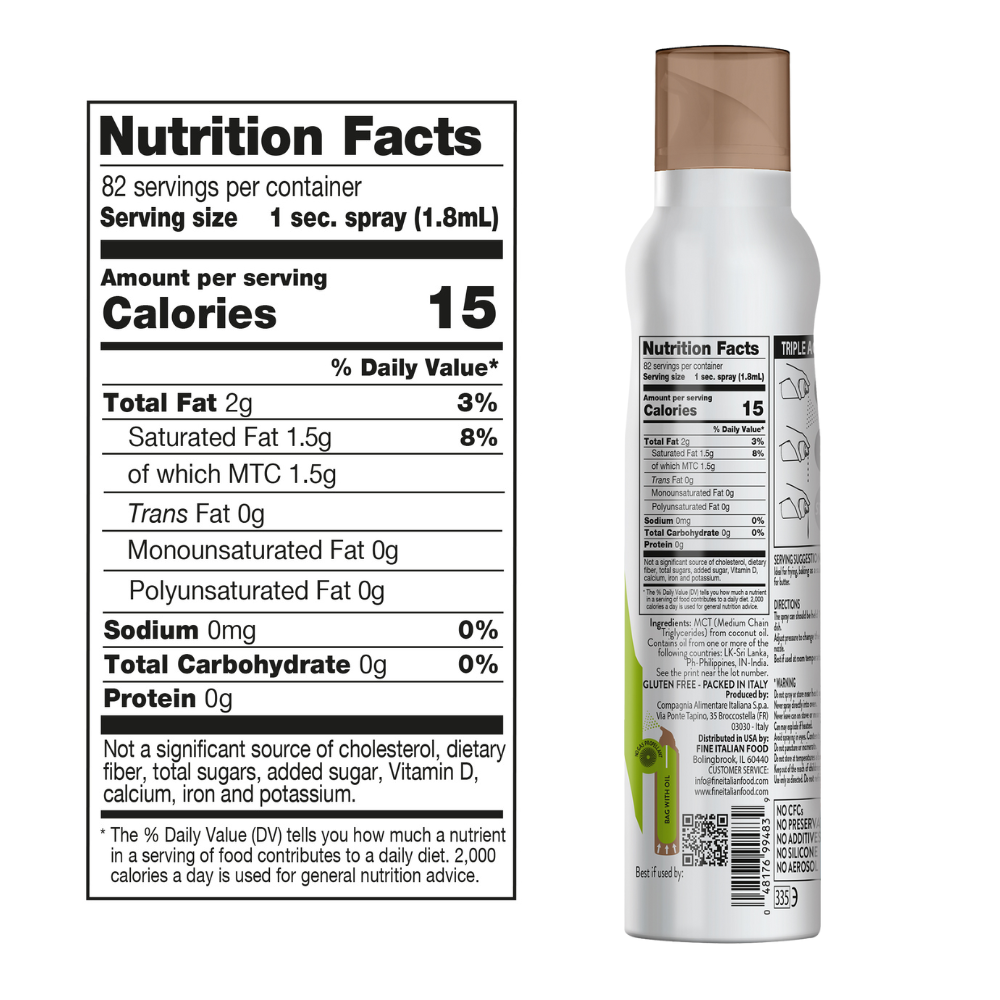 
                  
                    Mantova Coconut Oil Spray, 5 oz.
                  
                