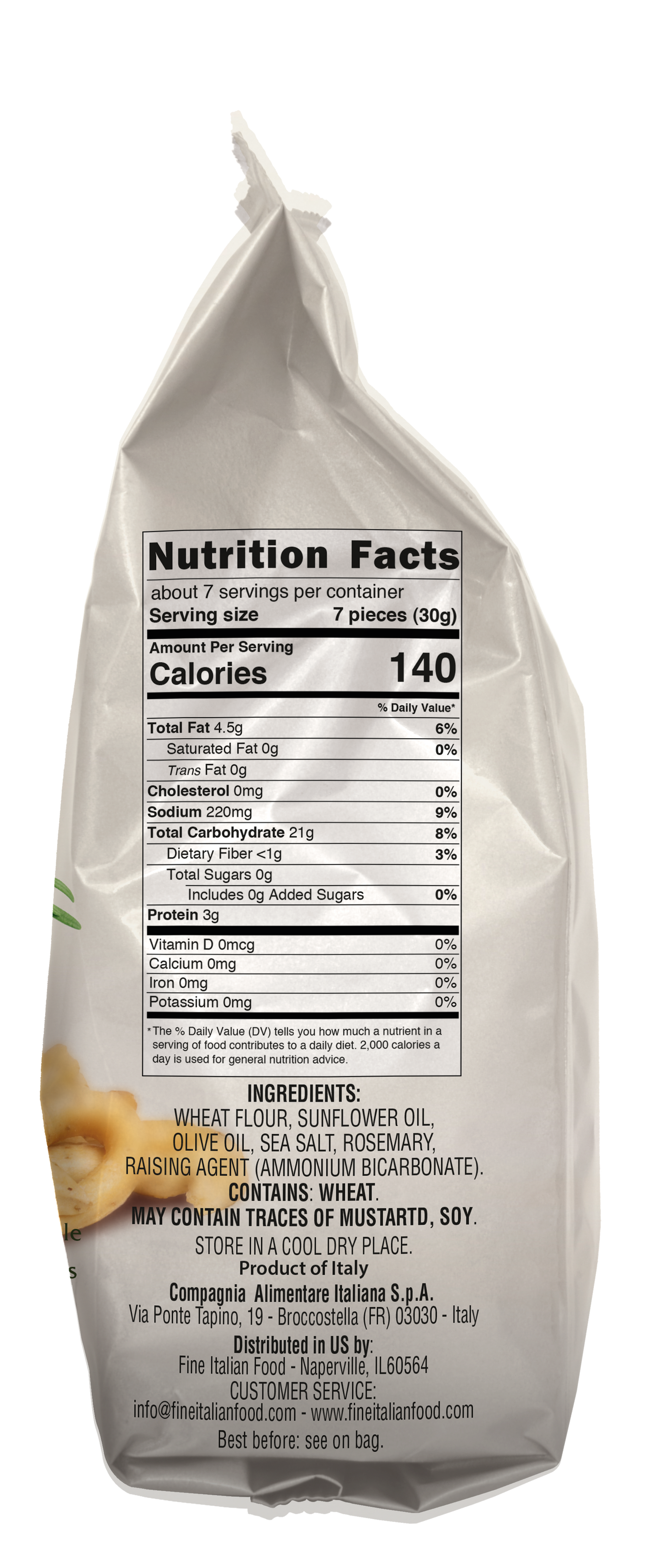
                  
                    Mantova Taralli with Rosemary, 7 oz.
                  
                