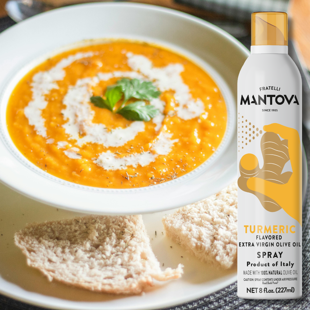 
                  
                    Mantova Turmeric Extra Virgin Olive Oil Spray, 8 oz.
                  
                
