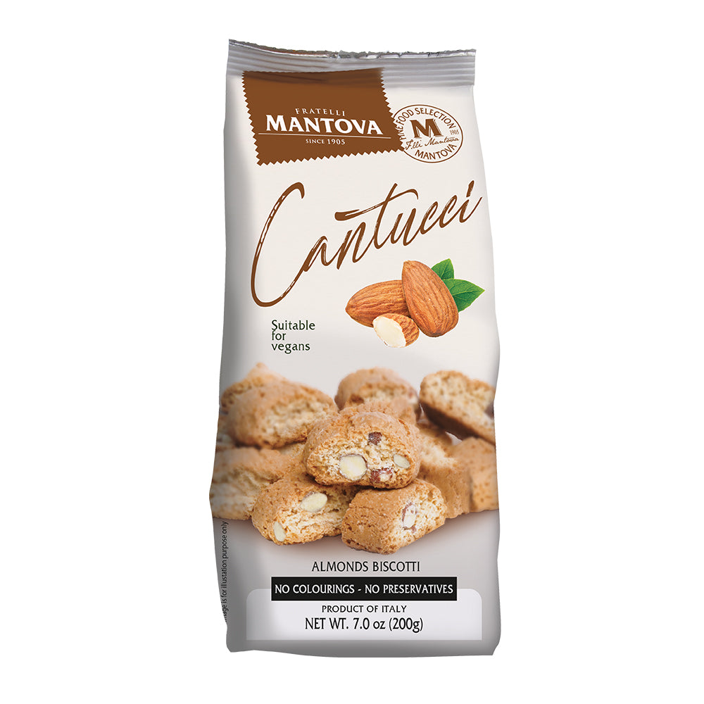 Mantova Cantucci with Almonds, 7 oz.
