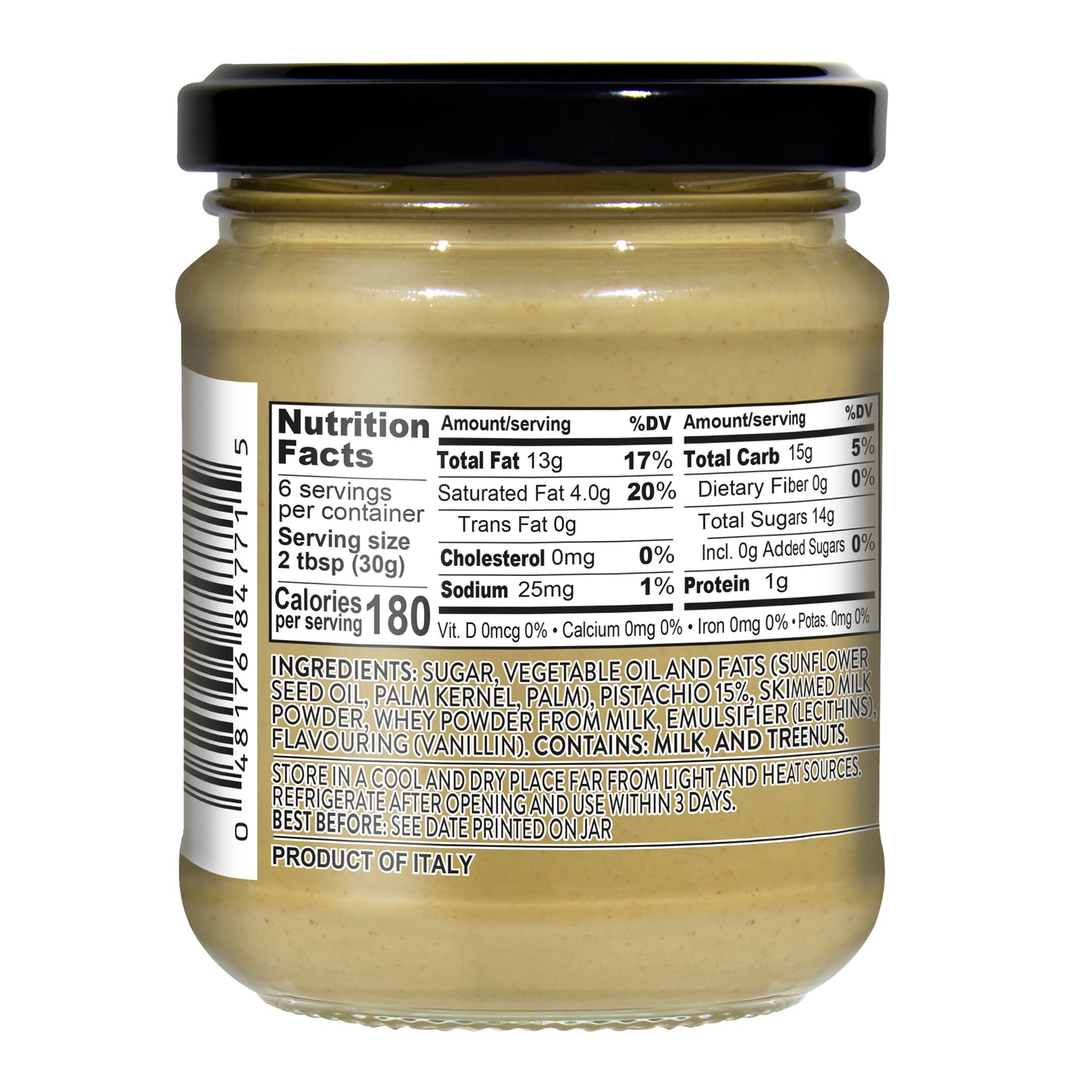 
                  
                    Mantova Pistachio Sweet Cream, 6.35 oz
                  
                