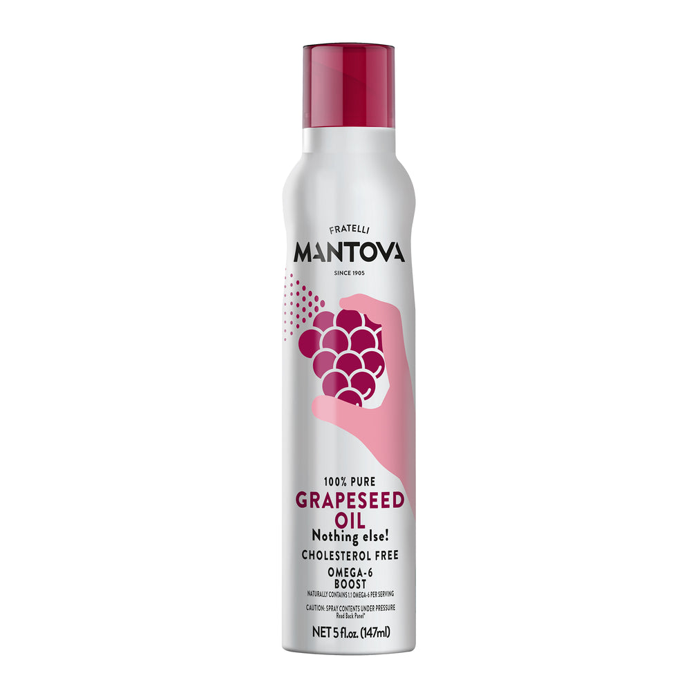 Mantova Grapeseed Oil Spray, 5 oz.