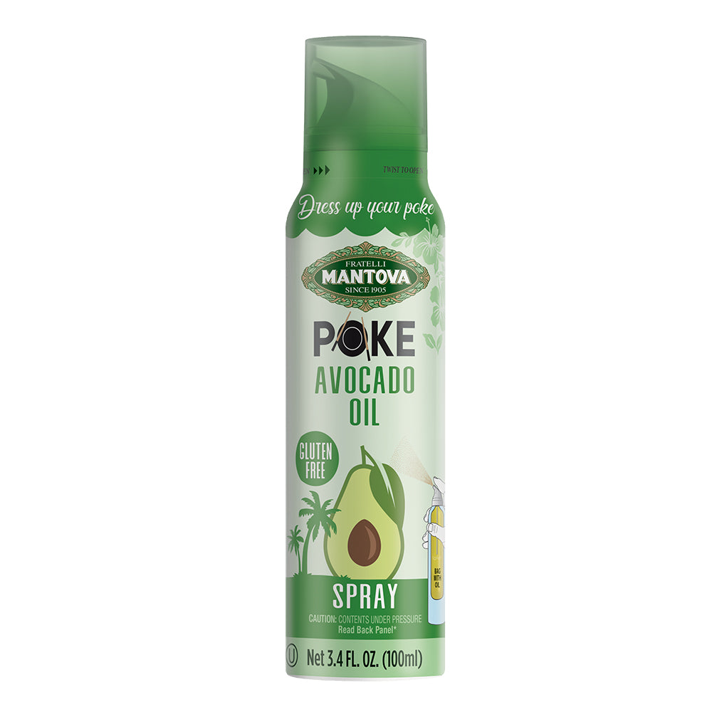 Mantova Poke Avocado Oil Spray, 3.4 fl. oz.