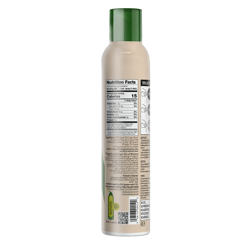 
                  
                    Organic Extra Virgin Olive Oil Spray, 8.5 oz.
                  
                