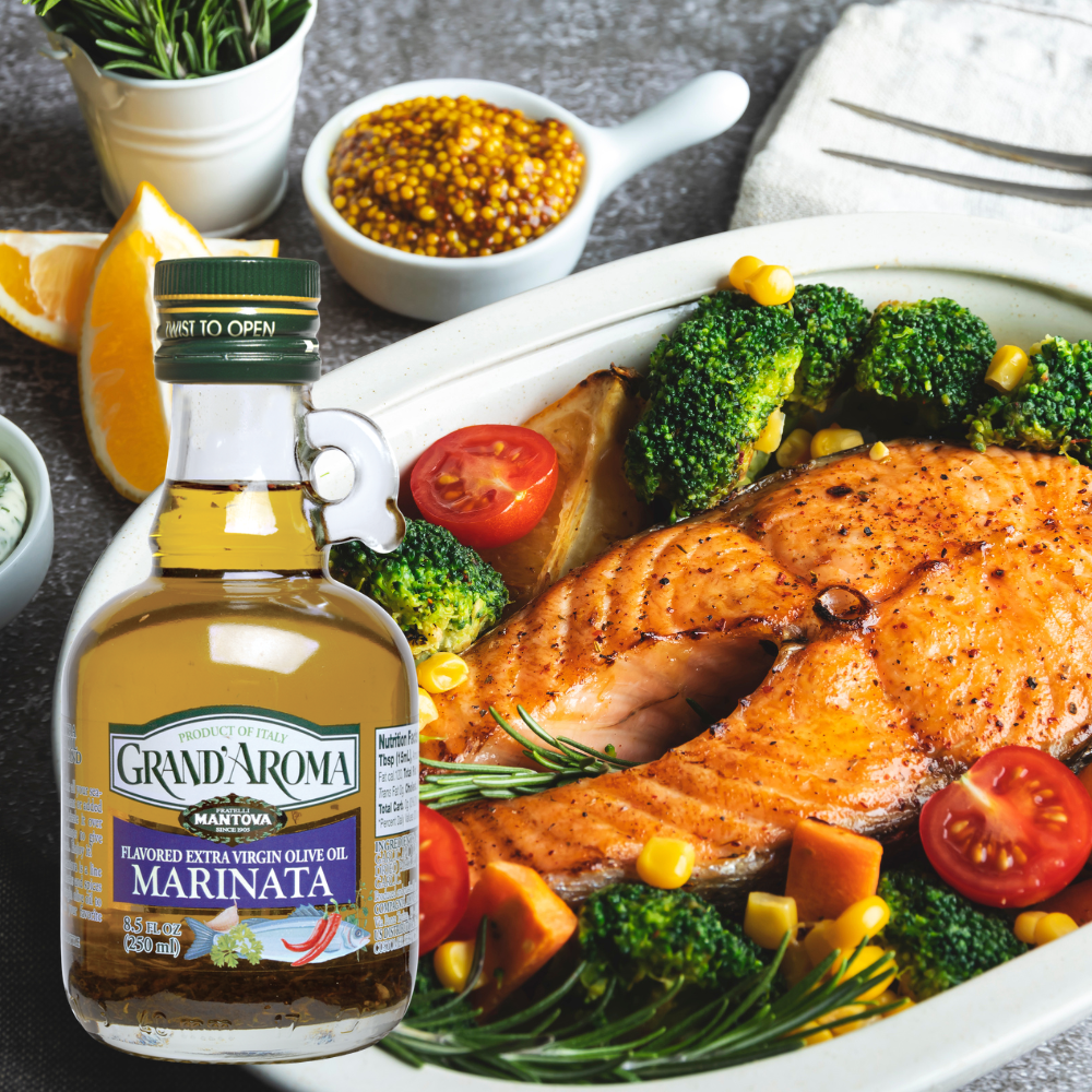 
                  
                    Mantova Grand'Aroma Marinata Extra Virgin Oil, 8.5 oz.
                  
                