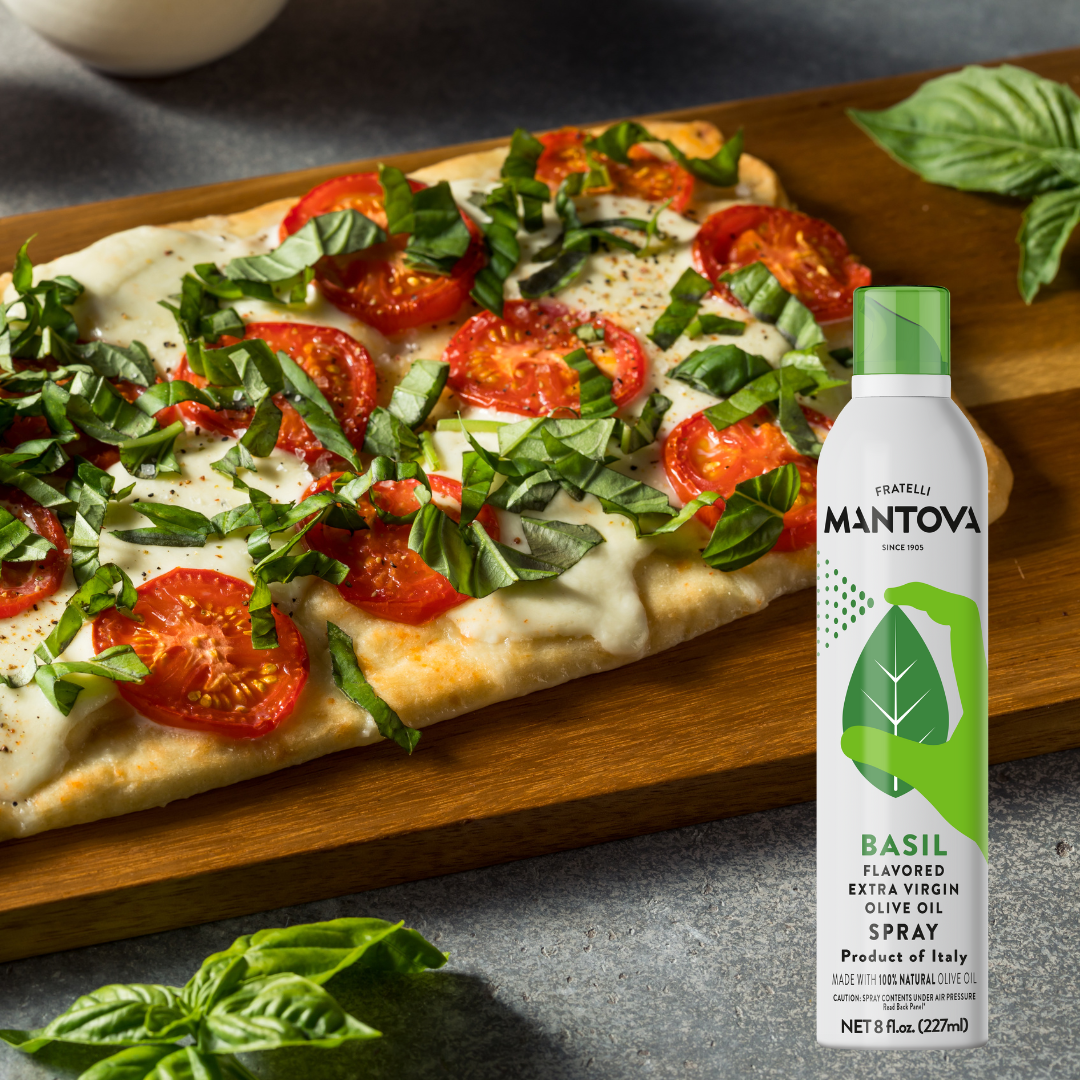 
                  
                    Mantova Basil Extra Virgin Olive Oil Spray, 8 oz.
                  
                