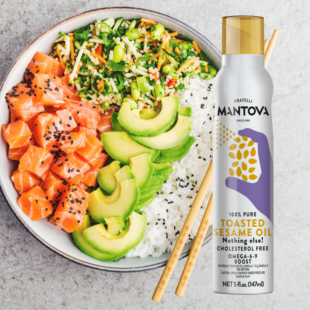 
                  
                    Mantova Toasted Sesame Oil Spray, 5 oz.
                  
                