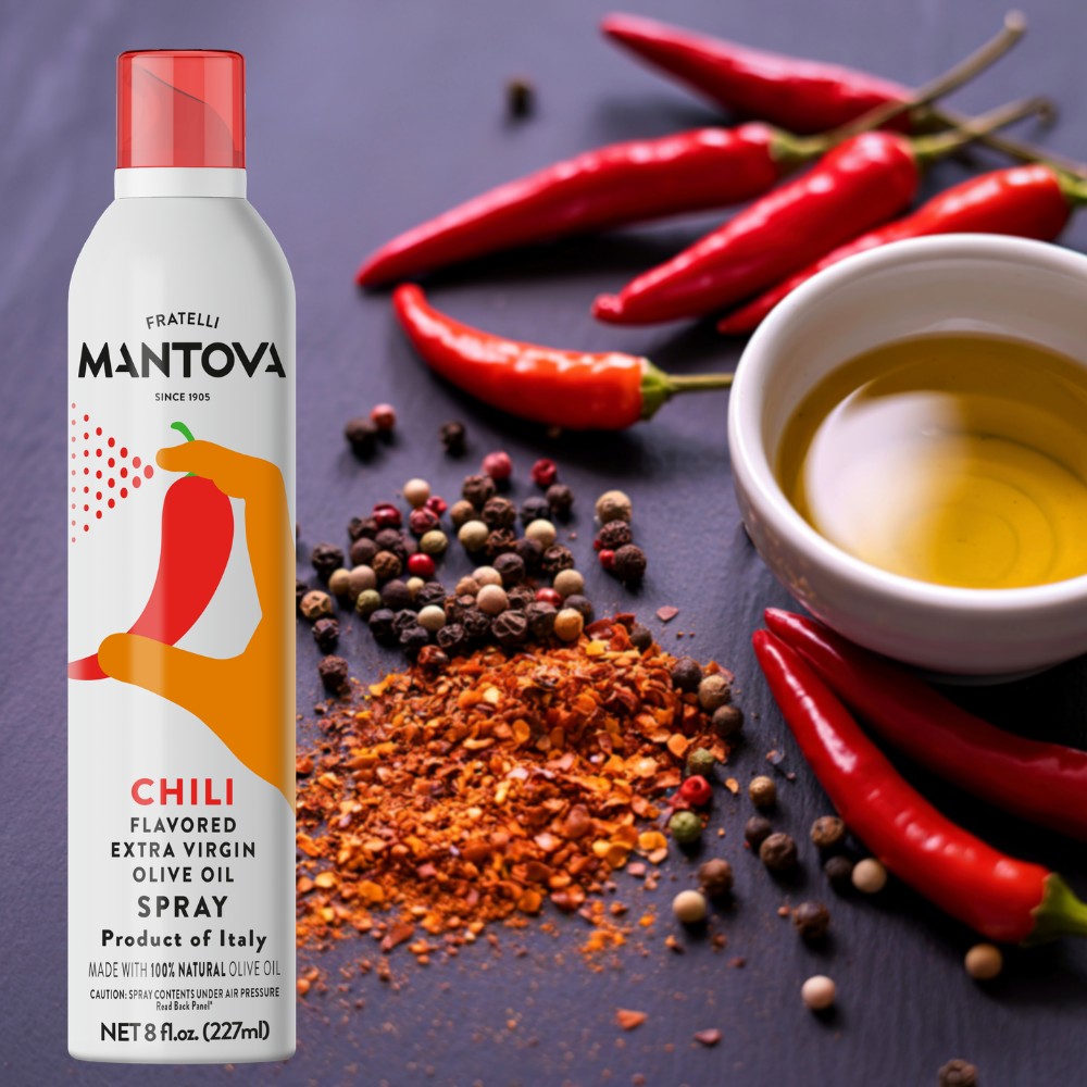 
                  
                    Mantova Chili Extra Virgin Olive Oil Spray, 8 oz.
                  
                