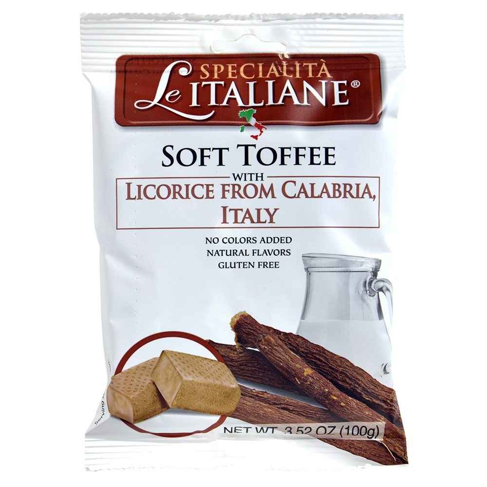 
                  
                    Le Specialità Italiane Soft Toffee with PDO Licorice of Calabria, 3.52 oz.
                  
                