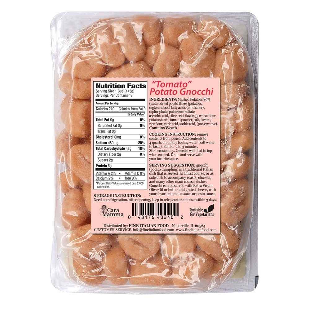 Mantova Cara Mamma Potato Gnocchi with Tomato 16 oz