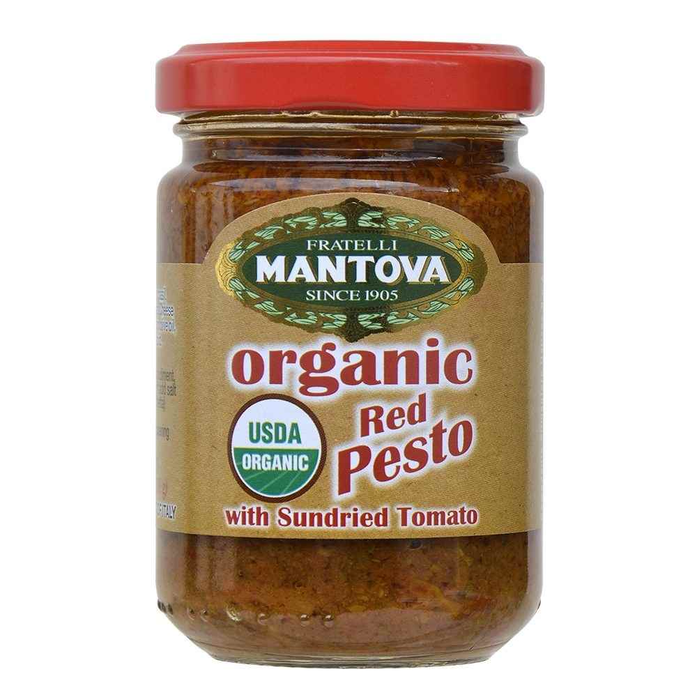 Mantova Organic Red Pesto, 4.6 oz.