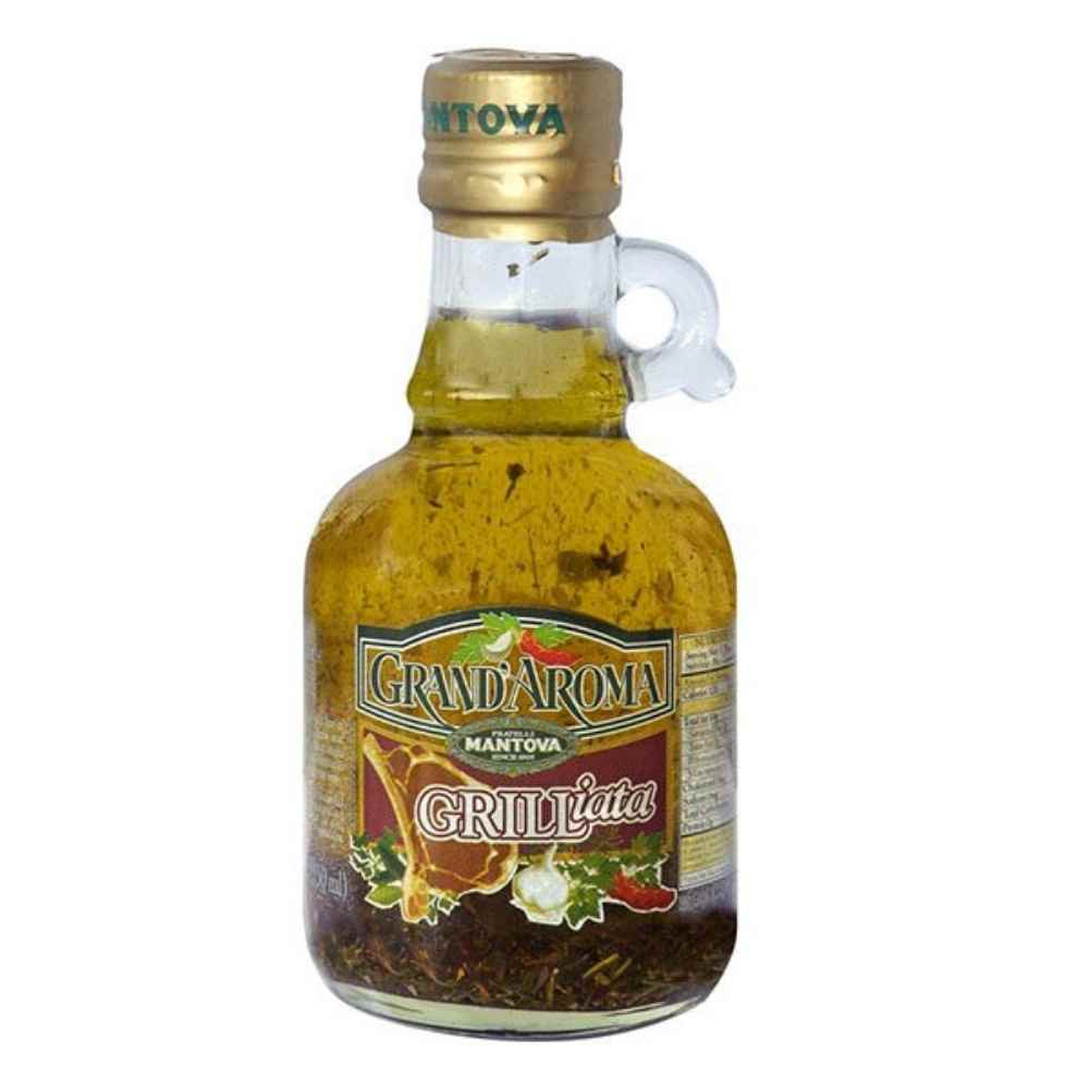Mantova Grand'Aroma Grilliata Extra Virgin Oil, 8.5 oz.