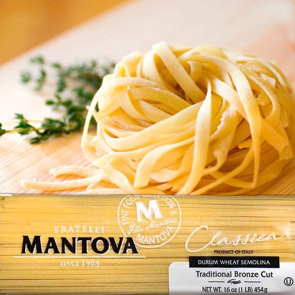 
                  
                    Mantova Bronze Cut Linguine Pasta, 1 lb.
                  
                