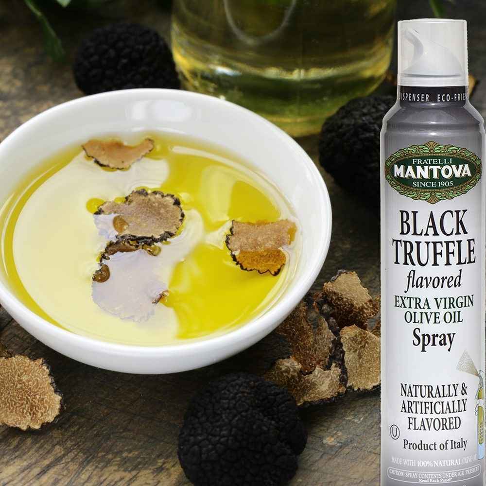 
                  
                    Mantova Black Truffle Extra Virgin Olive Oil Spray, 8 fl. oz.
                  
                