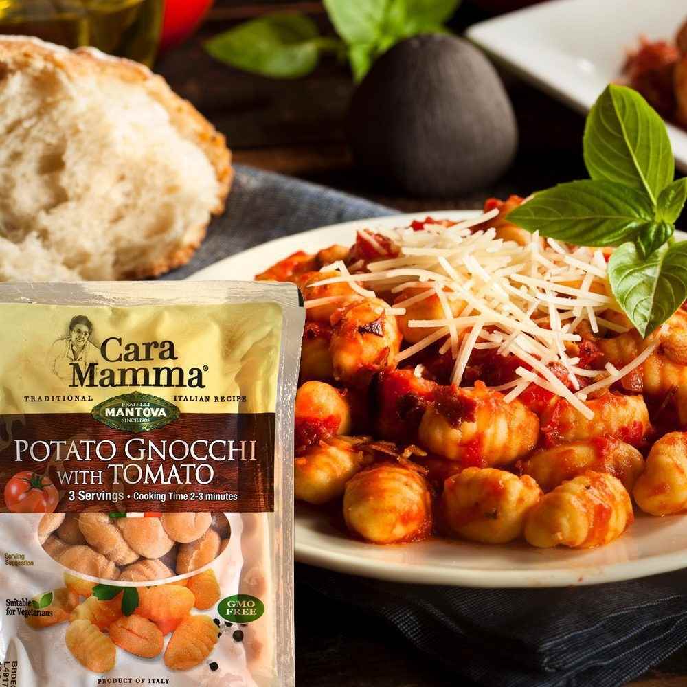 Mantova Cara Mamma Potato Gnocchi with Tomato 16 oz