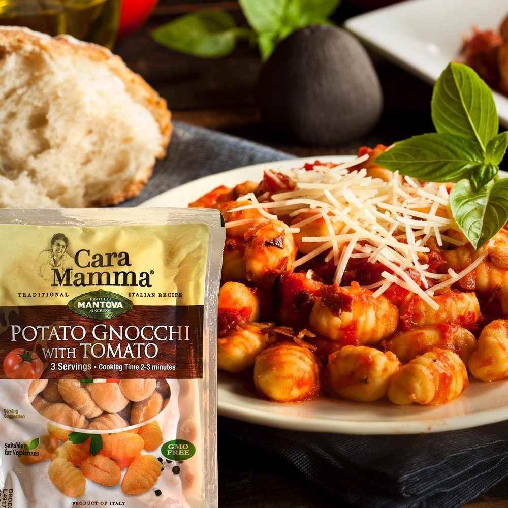 
                  
                    Mantova Cara Mamma Potato Gnocchi with Tomato, 16 oz.
                  
                