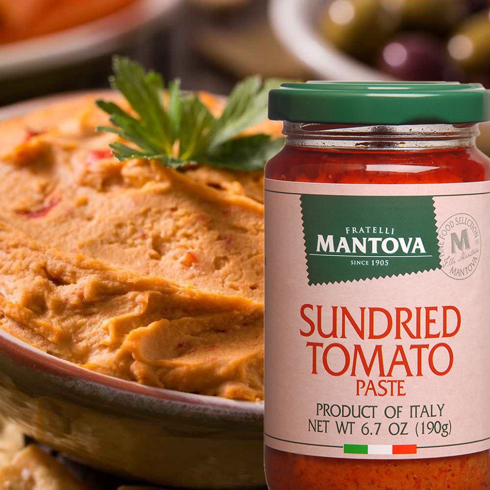 Mantova Sundried Tomato Paste, 6.5 oz. Mantova Fine Italian Food