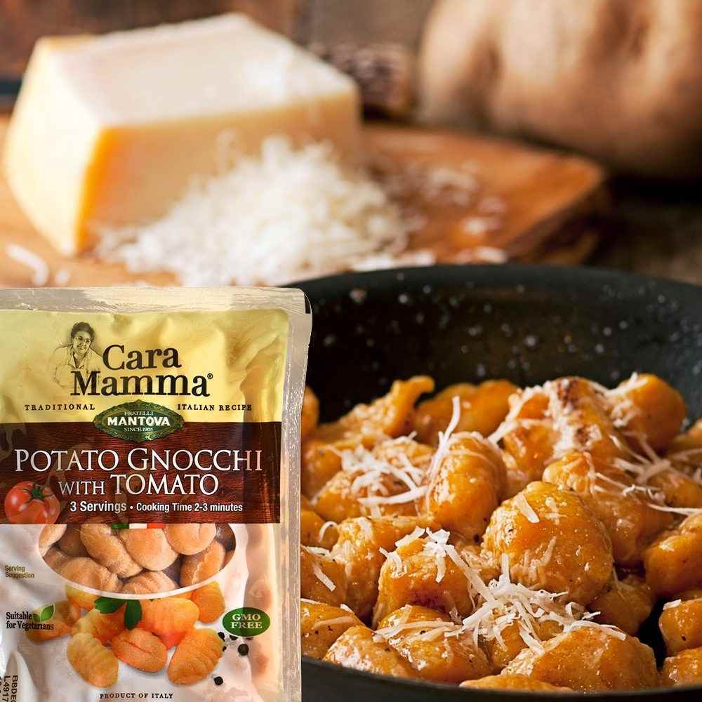 Mantova Cara Mamma Potato Gnocchi with Tomato 16 oz