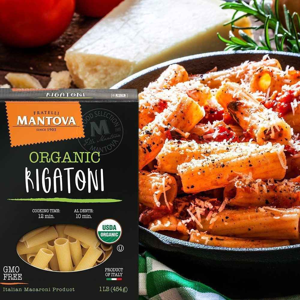 
                  
                    Mantova Organic Rigatoni Pasta, 1 lb.
                  
                