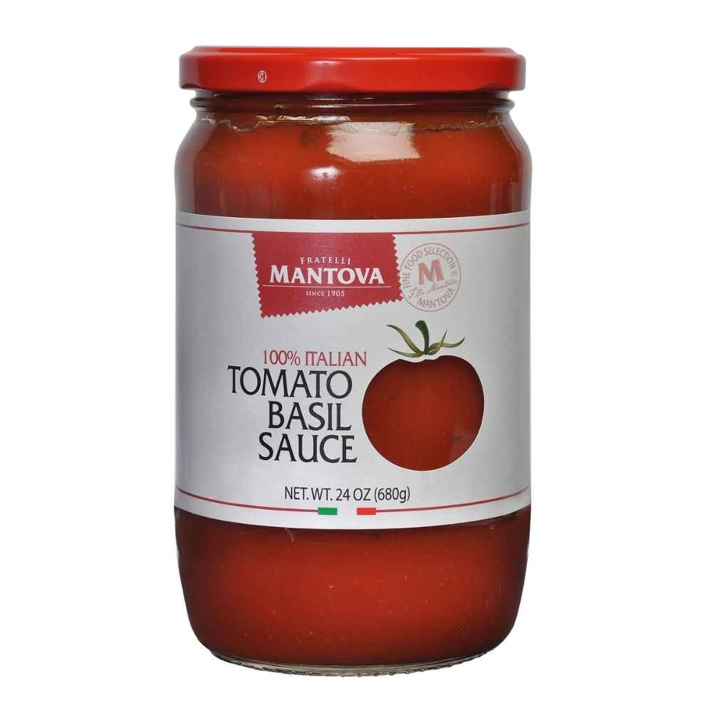 Mantova Tomato Basil Sauce, 24 oz.