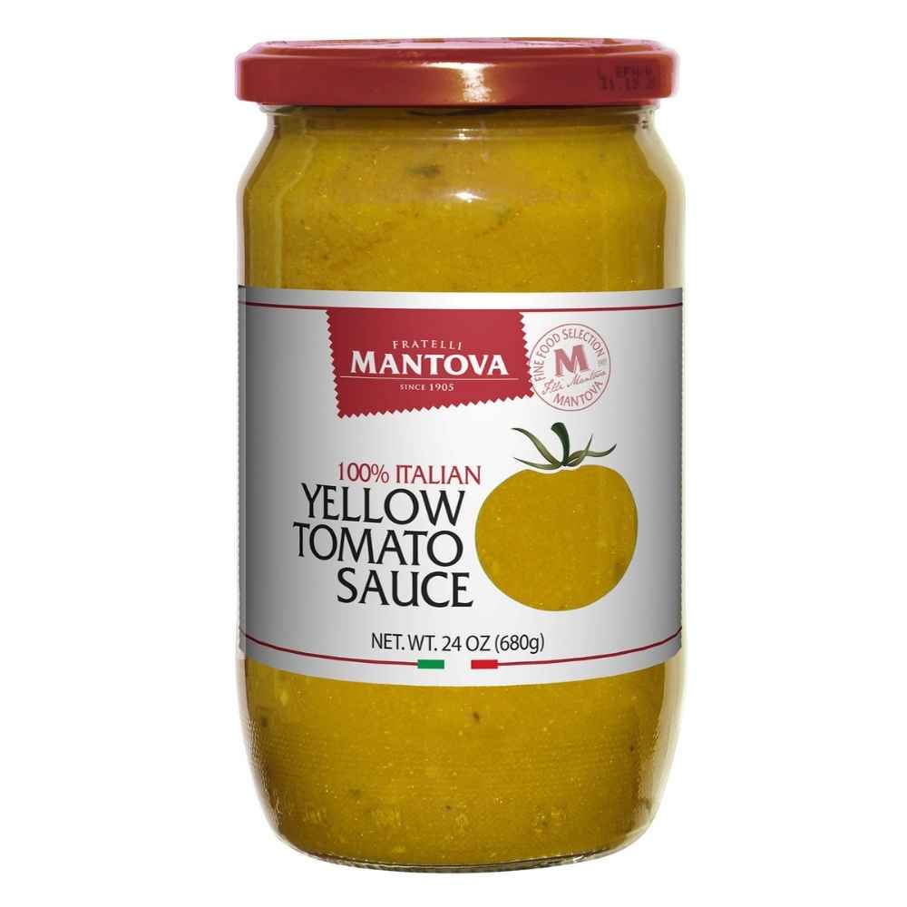 Mantova Yellow Tomato Sauce, 24 oz.