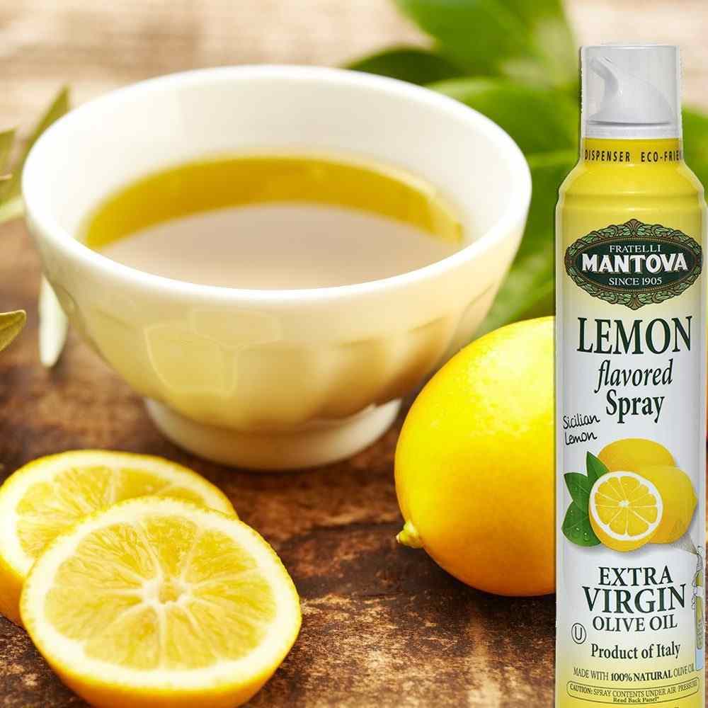 
                  
                    Mantova Lemon Extra Virgin Olive Oil Spray, 8 oz.
                  
                