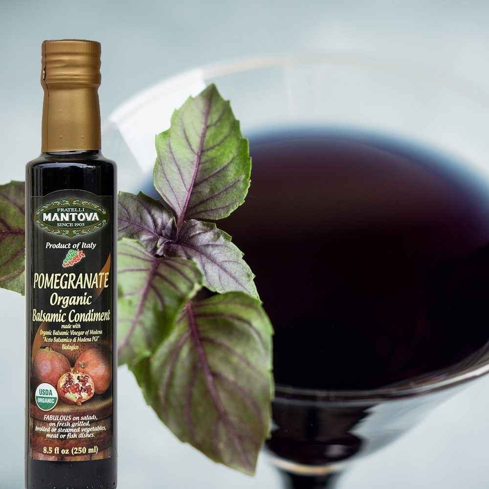 
                  
                    Mantova Organic Balsamic Vinegar of Modena: Pear, Fig, Raspberry, Pomegranate, 8.5 oz each
                  
                