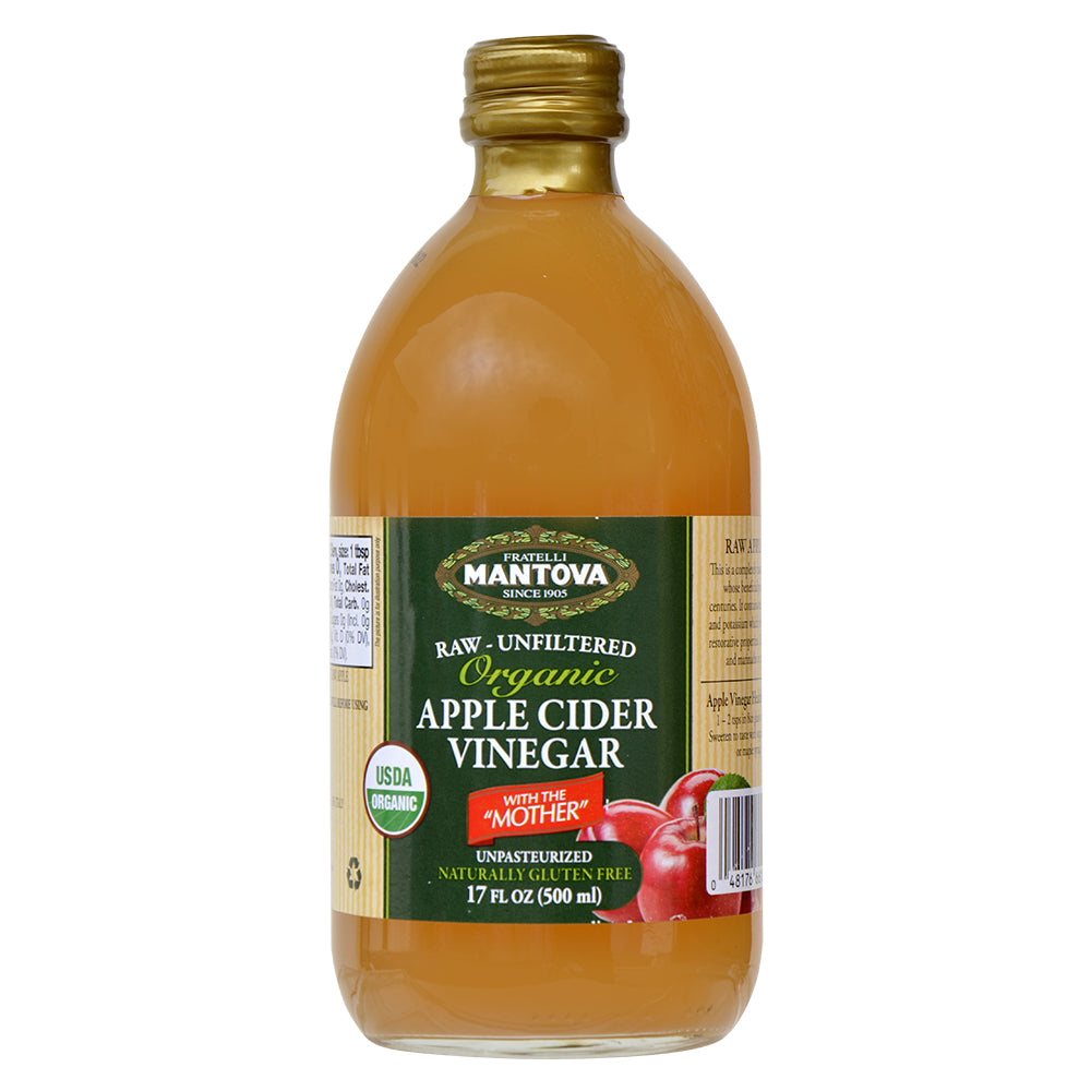 Organic Unfiltered Apple Cider Vinegar – Mantova Fine Italian Food