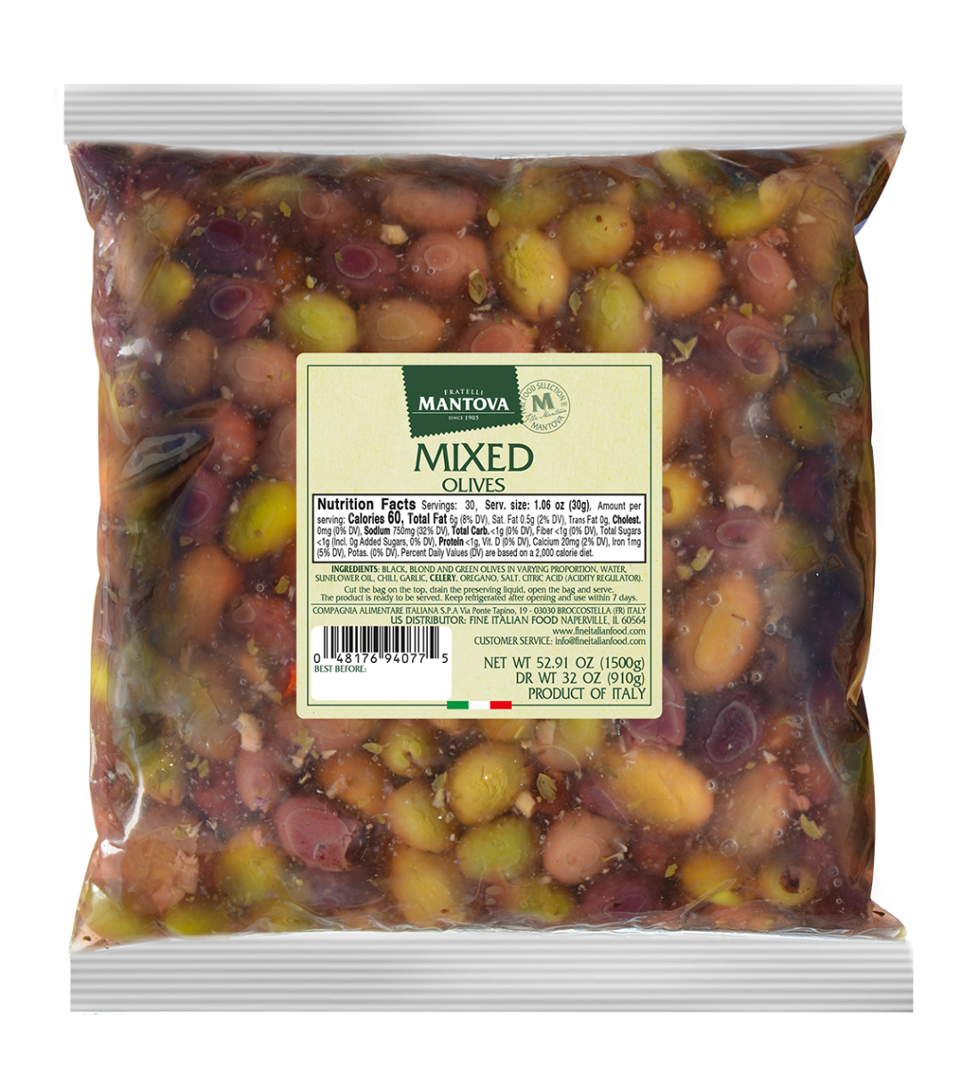 Mantova Whole Castelvetrano Olives in Brine, 52.91 oz. (3.3 lbs.)